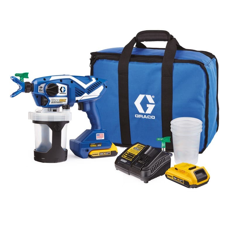 Pulvérisateur de peinture pistolet à peinture airless portatif UltraMAX de Graco - 230 V